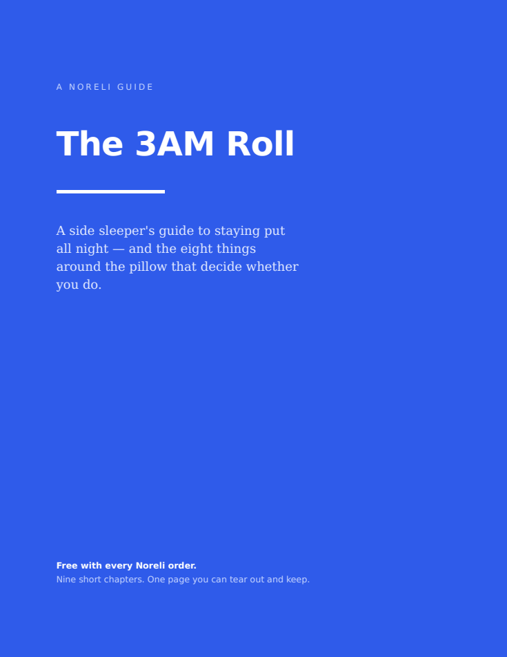 The 3AM Roll — A Side Sleeper's Guide (Free PDF)